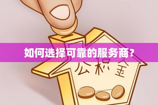肃宁如何选择可靠的服务商？