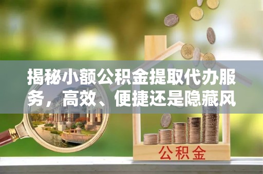 肃宁揭秘小额公积金提取代办服务，高效、便捷还是隐藏风险？
