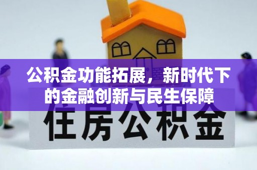 肃宁公积金功能拓展，新时代下的金融创新与民生保障