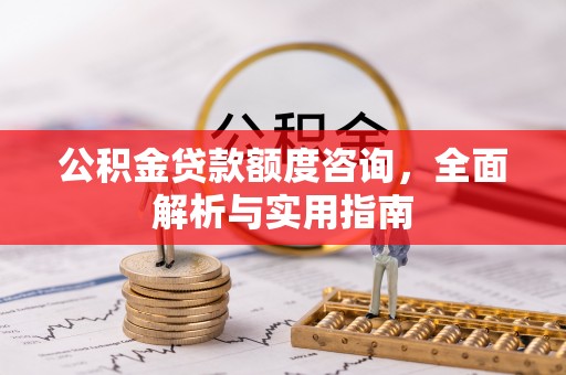 肃宁公积金贷款额度咨询，全面解析与实用指南