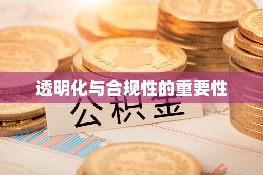 肃宁透明化与合规性的重要性