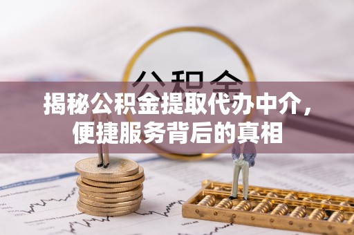 肃宁揭秘公积金提取代办中介，便捷服务背后的真相