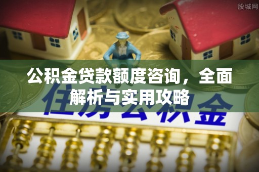 肃宁公积金贷款额度咨询，全面解析与实用攻略