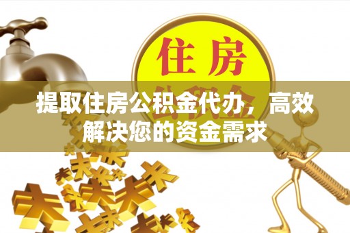 肃宁提取住房公积金代办，高效解决您的资金需求