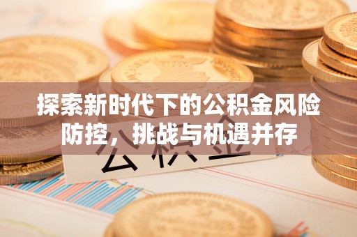 肃宁探索新时代下的公积金风险防控，挑战与机遇并存