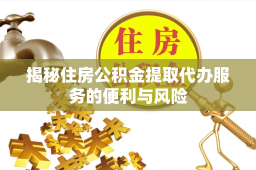 肃宁揭秘住房公积金提取代办服务的便利与风险