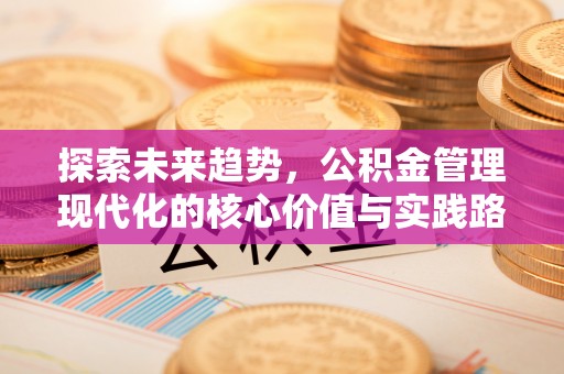 肃宁探索未来趋势，公积金管理现代化的核心价值与实践路径