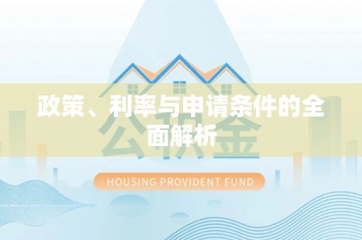 肃宁政策、利率与申请条件的全面解析