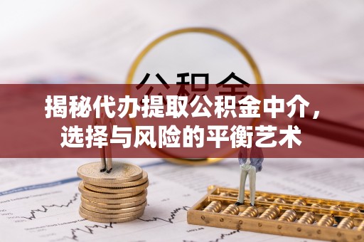 肃宁揭秘代办提取公积金中介，选择与风险的平衡艺术