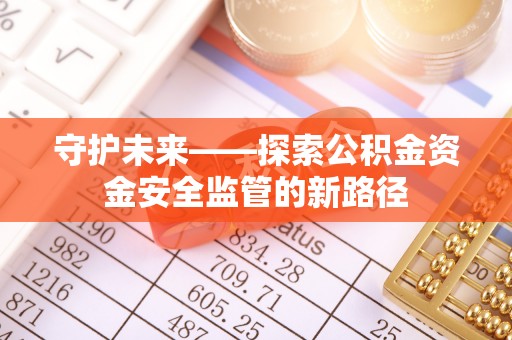 肃宁守护未来——探索公积金资金安全监管的新路径