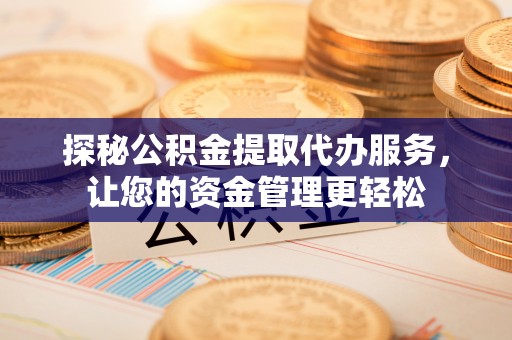 肃宁探秘公积金提取代办服务，让您的资金管理更轻松