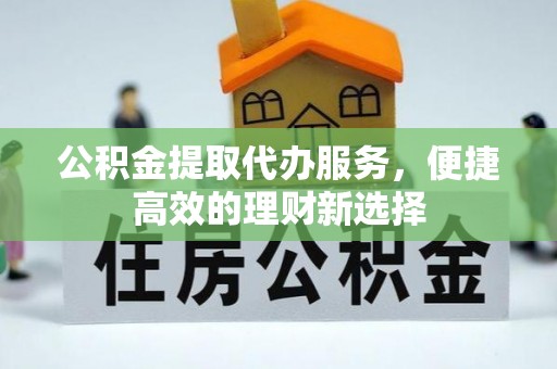 肃宁公积金提取代办服务，便捷高效的理财新选择