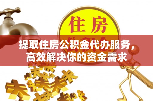 肃宁提取住房公积金代办服务，高效解决你的资金需求