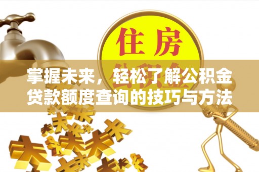 肃宁掌握未来，轻松了解公积金贷款额度查询的技巧与方法