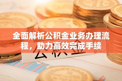肃宁全面解析公积金业务办理流程，助力高效完成手续