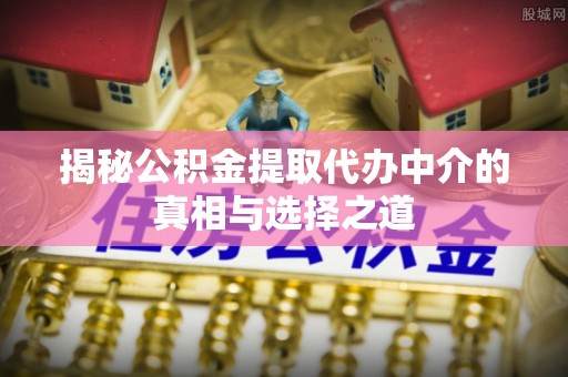 肃宁揭秘公积金提取代办中介的真相与选择之道