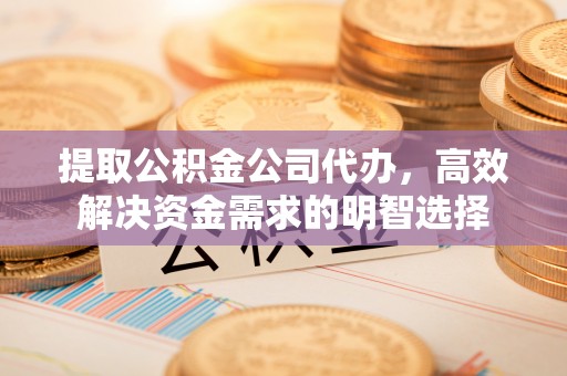 肃宁提取公积金公司代办，高效解决资金需求的明智选择