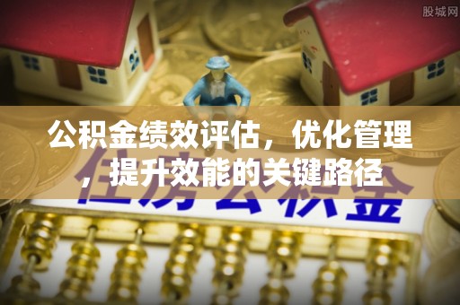 肃宁公积金绩效评估，优化管理，提升效能的关键路径
