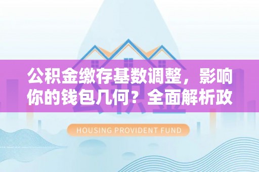 肃宁公积金缴存基数调整，影响你的钱包几何？全面解析政策与实际收益