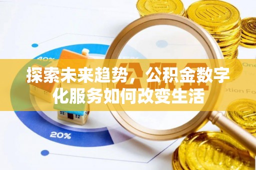肃宁探索未来趋势，公积金数字化服务如何改变生活