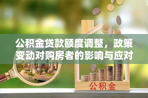肃宁公积金贷款额度调整，政策变动对购房者的影响与应对策略
