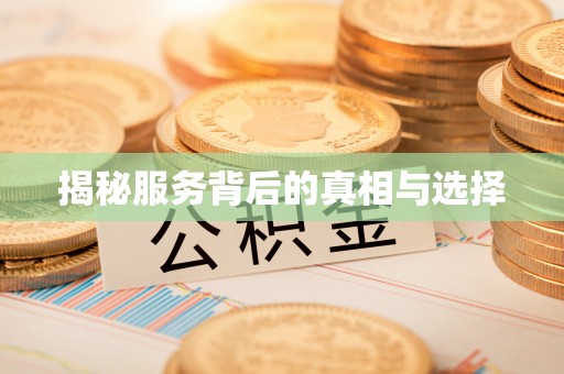 肃宁揭秘服务背后的真相与选择