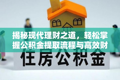 肃宁揭秘现代理财之道，轻松掌握公积金提取流程与高效财务规划