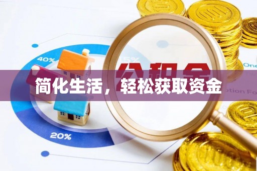 肃宁简化生活，轻松获取资金