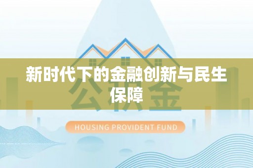 肃宁新时代下的金融创新与民生保障